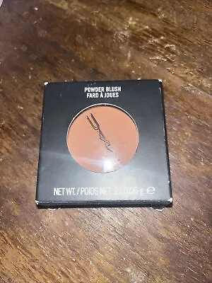 MAC Powder Blush Swiss Chocolate Buildable Matte Finish With Vitamin E .21oz NIB • $10