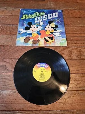 Walt Disney Mickey Mouse Disco 1979 Vinyl Record  • $12.99