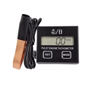 Digital Gasoline Engine Tachometer Resettable Inductive Contact Tachometer6155 • $23.54