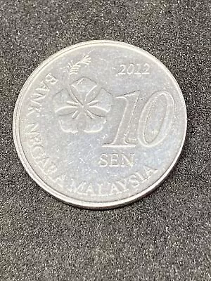 Coin / Malaysia / 10 Sen 2012 • £1