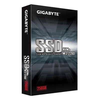 Gigabyte 256GB M.2 PCIe NVMe SSD Solid State Drive • £35.98