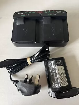 Genuine Canon Battery Charger LC-E4 & 1 X LP-E4 Battery • £75