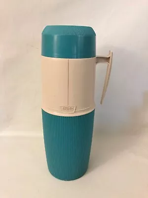 Thermos Teal Green Wide Mouth #6402 Quart Size King Seeley Made In USA EUC! • $19.95