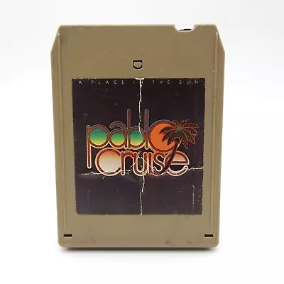 Pablo Cruise A Place In The Sun 8 Cartridge Track Tape 8T-4625 A&M Records 1977 • $4.19