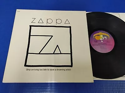 Frank Zappa - Ship Arriving Too Late To Save A Drowning Witch - 1982 LP EX VINYL • $10.49