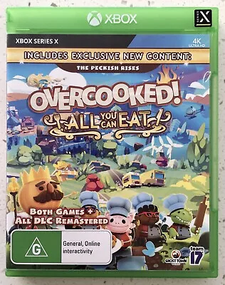 Overcooked! All You Can Eat - Xbox Series X Game - Like New - FREE POSTAGE  • $22