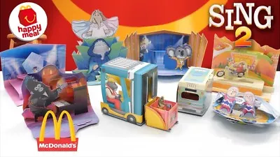 McDonalds Sing 2 Toys/Books • £1.99