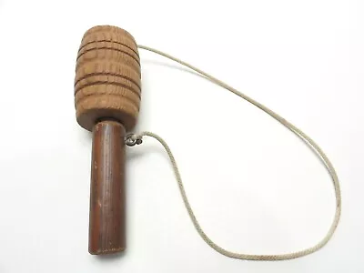 Original Mexican Solid Wood Handmade Authentic Manual BALERO With Stick CA1A1906 • $23.29