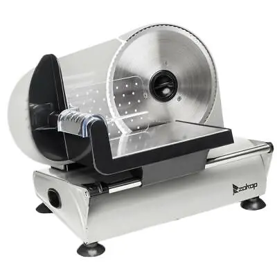 7.5  Stainless Steel Restaurant Home Electric Food/Meat Slicer Commercial Cheese • $59.99