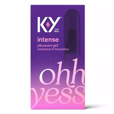 K-Y Intense Pleasure Gel Lubricant Stimulates And Intensifies 0.34 Fl Oz..+ • $49.99