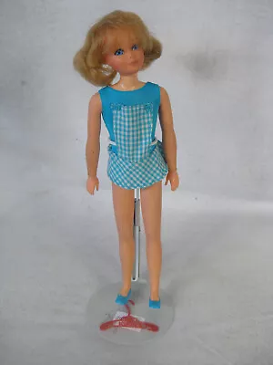 Vintage Mod Barbie: Skipper In Original Outfit 1972 Pose 'N Play Rooted Eyelash • $9.95