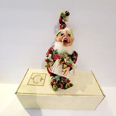Mark Roberts Holly Bells & Ivy Elf Small 51-12200 Limited Edition 864/2000 • $89.95