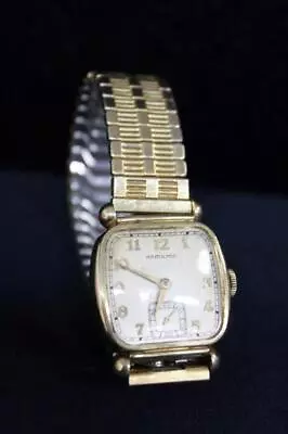 Vintage Hamilton 10K Gold Filled 17 Jewel Mens Manual Watch / Not Running - B • $9