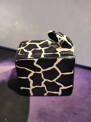 Unique  Marble  Trinket  Box Snake Head With Hidden Rattle When Open • $25