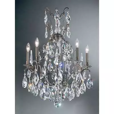 Classic Lighting Versailles Crystal Chandelier Antique Bronze - 9007ABC • $1707.01