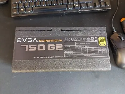 EVGA SuperNOVA 750 G2 80+ GOLD 750W Fully Modular Power Supply PSU • £31