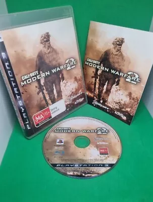 Call Of Duty Modern Warfare 2 MW2 PS3 2009 Shooter Activision MA15+ VGC • $14.99