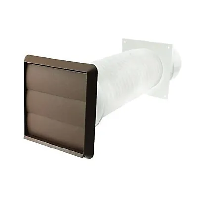 RANGEMASTER Cooker Hood Ducting Kit Extraction Vent Venting Outlet 4 100mm Brown • £14.59
