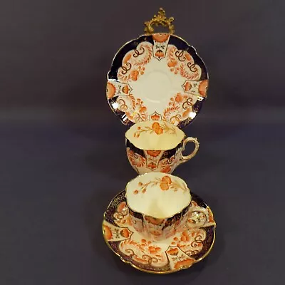 £45 • Buy Antique Aynsley Imari 8528 Pattern Tea Cup And Saucer And Coffee Cup And Saucer