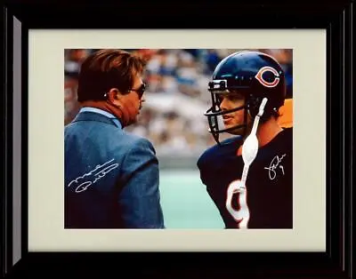 16x20 Framed Mike Ditka And Jim McMahon - Chicago Bears Autograph Promo Print - • $74.99