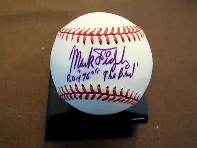 Mark Fidrych Roy 76 The Bird Detroit Tigers Signed Auto Oal Baseball Beckett • $299.99