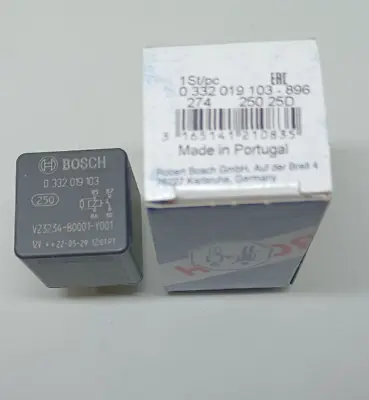 $9.77 • Buy Bosch  0 332 019 103  Multi Purpose 12V OEM Relay