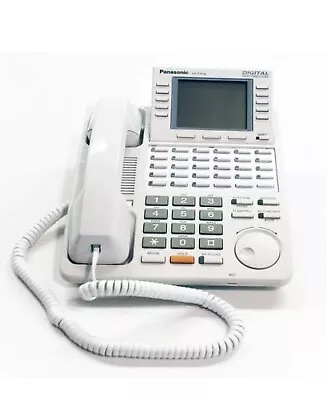 Panasonic KX-T7436 Large Display Digital Phone (WHITE) *Refurbished* • $75