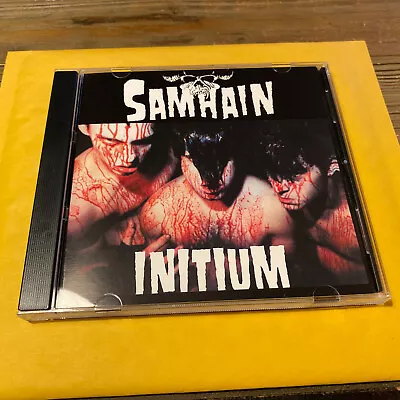 SAMHAIN - INITIUM - 1987 MISFITS GLENN DANZIG EVILIVE 2001 REMASTER OOP Mint CD • $39.66