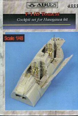 ARS4333 1:48 Aires Cockpit Set - F-14D Tomcat (HAS Kit) #4333 • $49.54