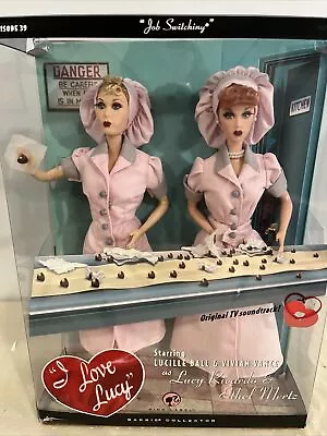 I Love Lucy Barbie Dolls - Pink Label Episode 39 Job Switching New Unopened • $80