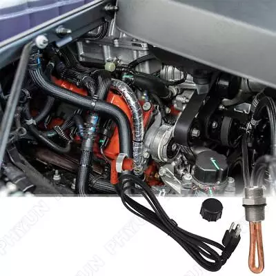 Engine Block Heater Kit For Dodge Ram 2500 3500 5.9L 6.7L Cummins Diesel 98-07 • $59.06