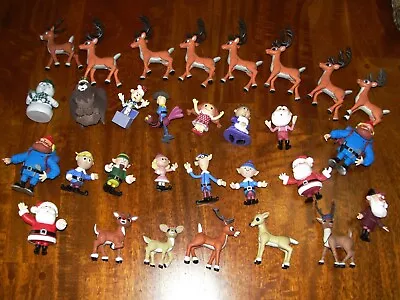 Lot 30 Rudolph & The Island Of Misfit Toys PVC Figures • $139.99