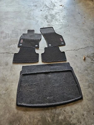 $100 • Buy MK7 VW GTI All Weather Floor Mats Rubber Genuine Oem 2015-2021