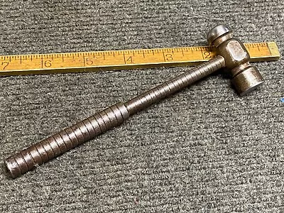 Antique Machinist 5 Oz All Steel Fancy Ball Peen Hammer  • $34