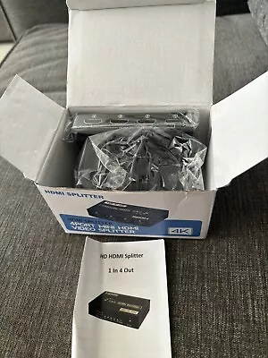 4port Mini HDMI Video Splitter • £10