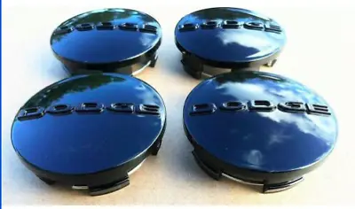 OEM For DODGE AVENGER JOURNEY CARAVAN SET OF 4 CENTER WHEEL CAP 2 1/2  Black  • $12.99