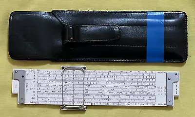 Keuffel & Esser Co. K&E 4181-1 Slide Rule 5  With Pouch S/N 017701 USA © 1947 • $62.50