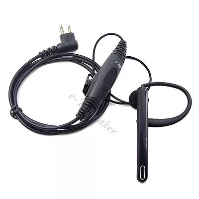 For Motorola CP1200 EP350 PRO3150 RDM2020 Headset Earpiece Ear Bar Mic 2-Pin • $5.43