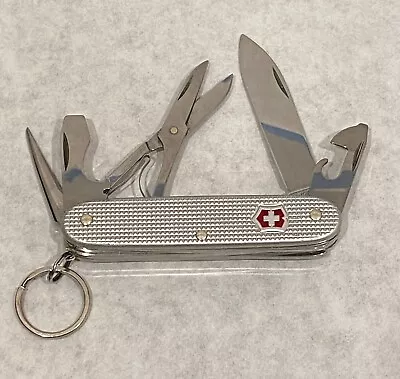 Victorinox Swiss Army Pioneer X Pocket Knife Multi-Tool Silver Alox 93mm • $35