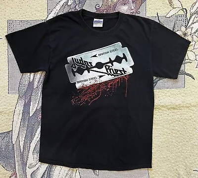 Vintage World Tour Judas Priest British Steel Shirt Medium • $29.95