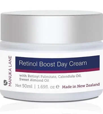 Manuka Lane Retinol Boost Day Cream Vitamin A E Ubiquinone • $16.99