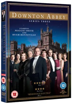 Downton Abbey - Series 3 DVD Drama (2012) Maggie Smith Quality Guaranteed • £2.19