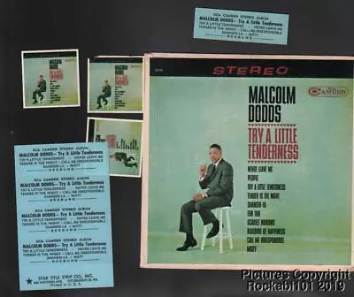 1964 Malcolm Dodds R&B Jukebox Stereo 33 EP - Try A Little Tenderness + 5 • $34.99