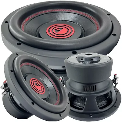 1x Gravity 10 Inch 1500 Watt Car Audio Subwoofer W/ 2 Ohm DVC Power 10 In. Sub • $88.99