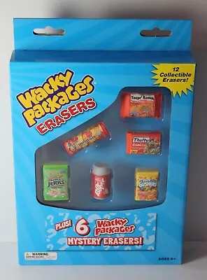 Wacky Packages Box 2011 Erasers 12- Pack Topps NEW • $36