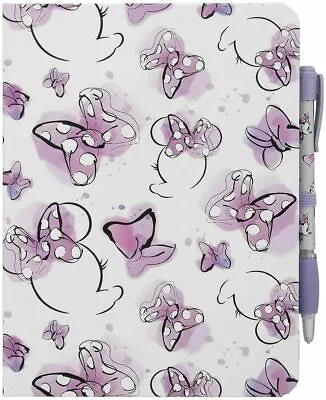 Disney Parks Minnie Mouse Bows Journal - Diary Notebook With Pen NEW Wrapped TAG • $17