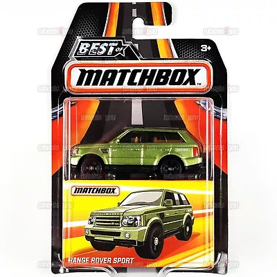 RANGE ROVER SPORT Green- Best Of- Matchbox 1:64 MBX Mattel DKC90 Rubber Tires • $9.36