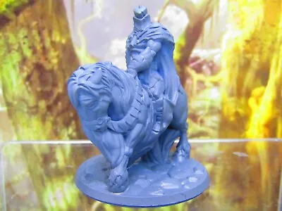 Death Knight In Armor Mounted On Horse Mini Miniature Figure 3D Printed Model • $10.99