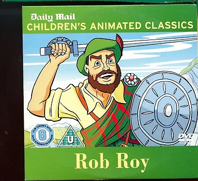 £1.20 • Buy Childrens Animated Classics -  Rob Roy / Daily  Mail Promo DVD 