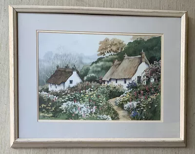 Erin Dertner  Cadgwith Cottages  Framed Hand Signed Limited Edition  • £139.94